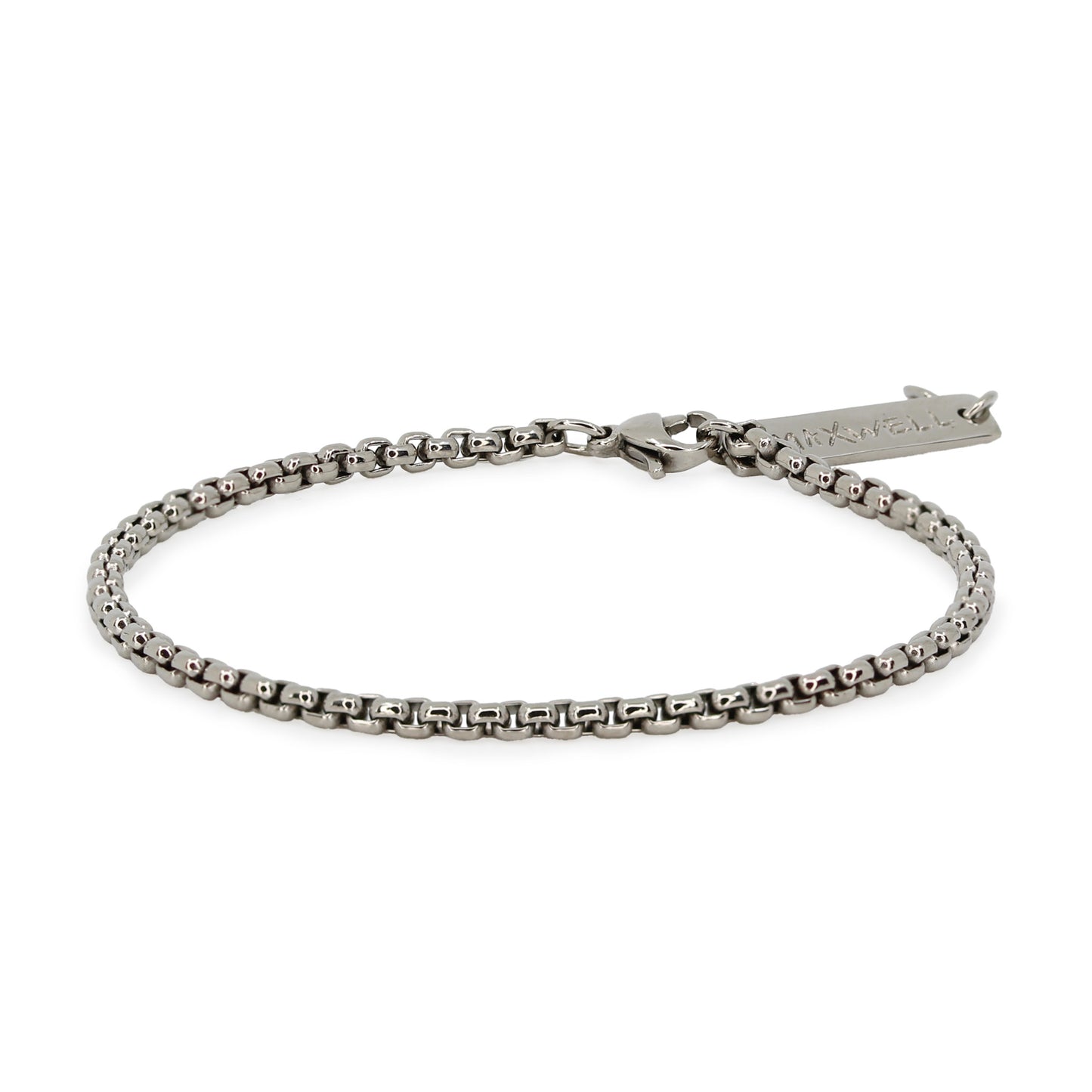 TITANIUM VENETIAN CHAIN BRACELET 2.7MM